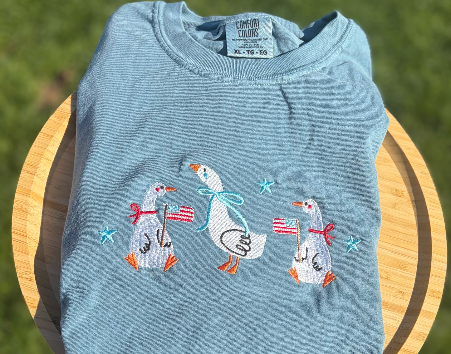 Patriotic Geese Tee