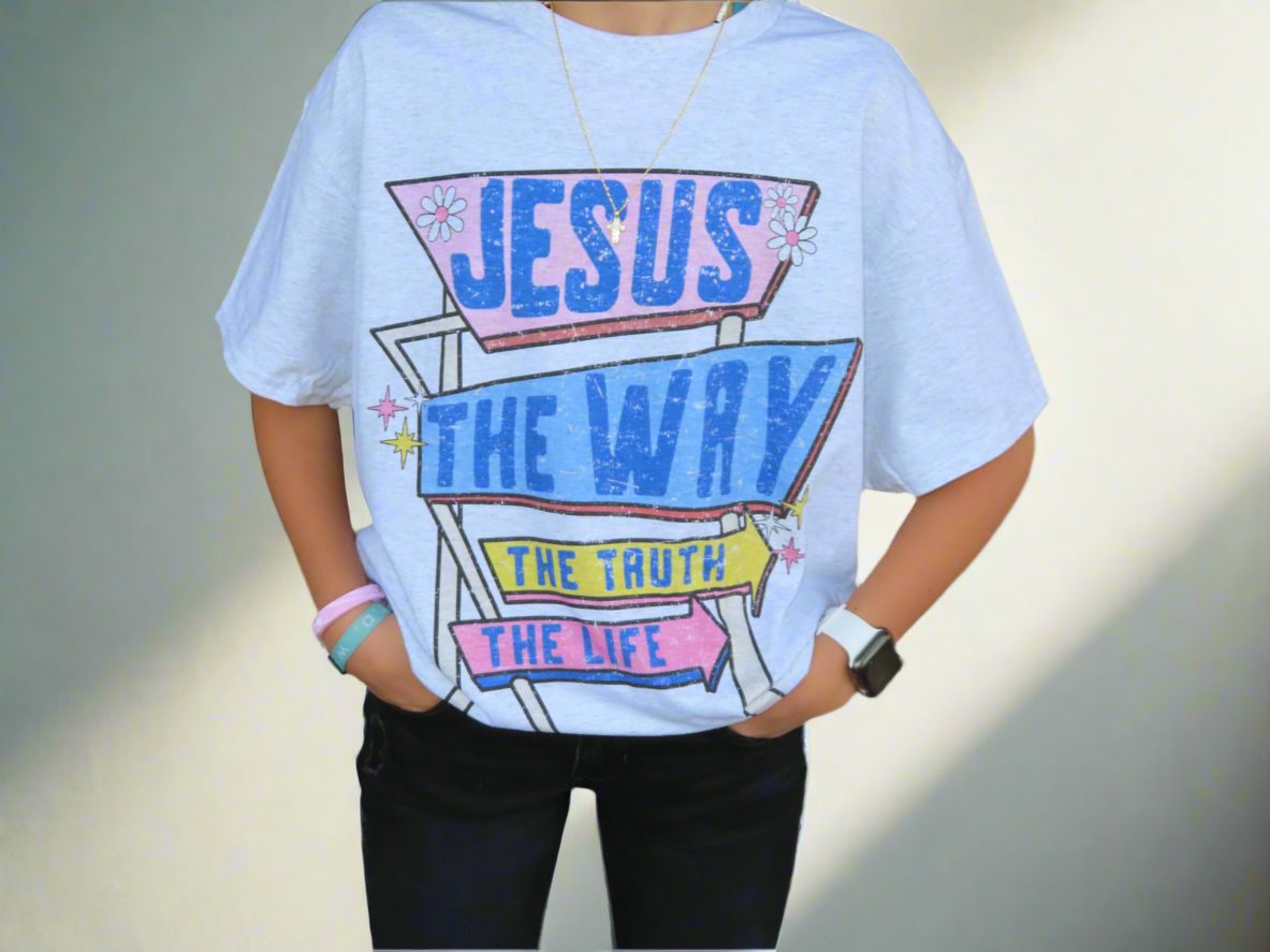 Jesus is the way tee