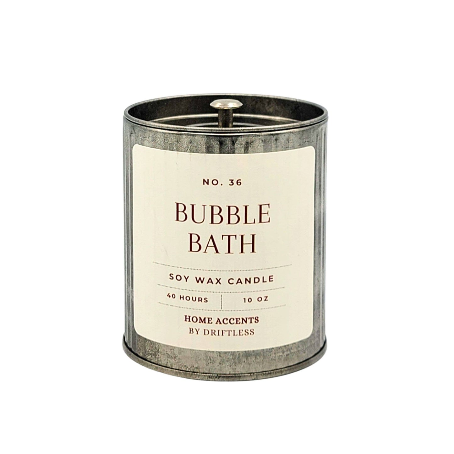 Bubble Bath Candle