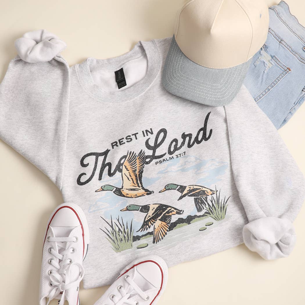 Rest in the Lord Crewneck