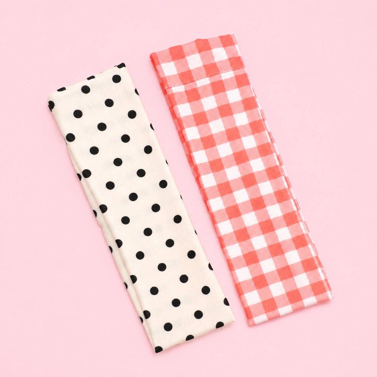 Gingham & Polka Dot Headband
