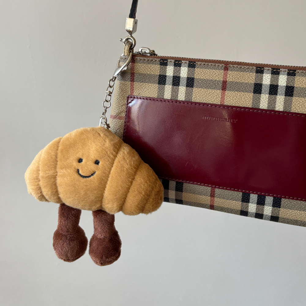Croissant Bag Charm