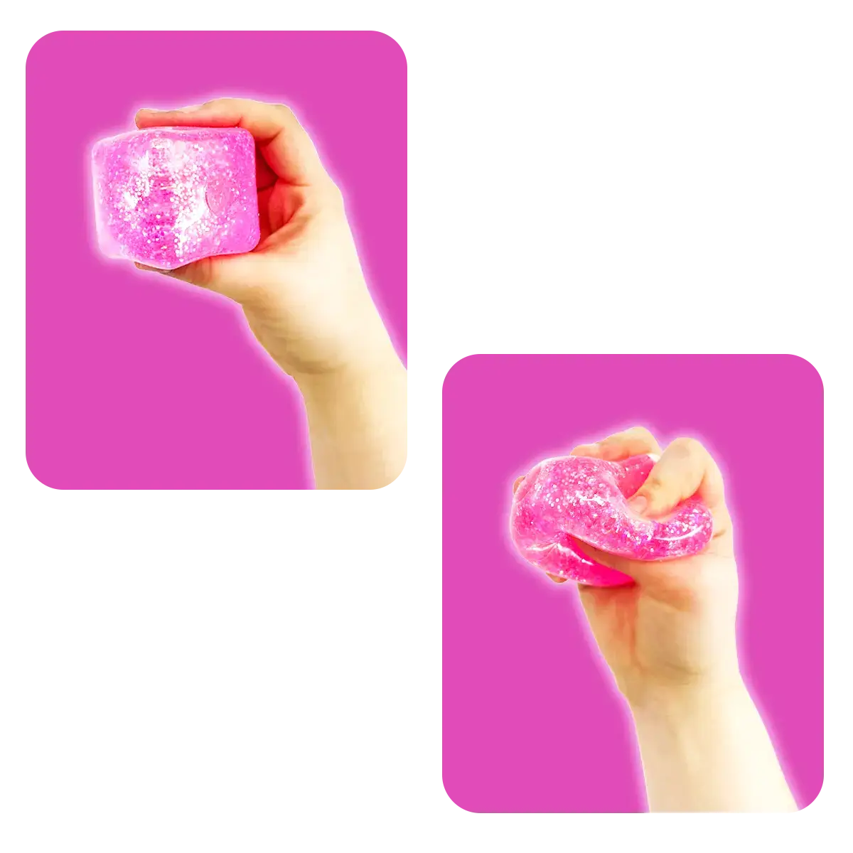 Sparkle Cube Squishy