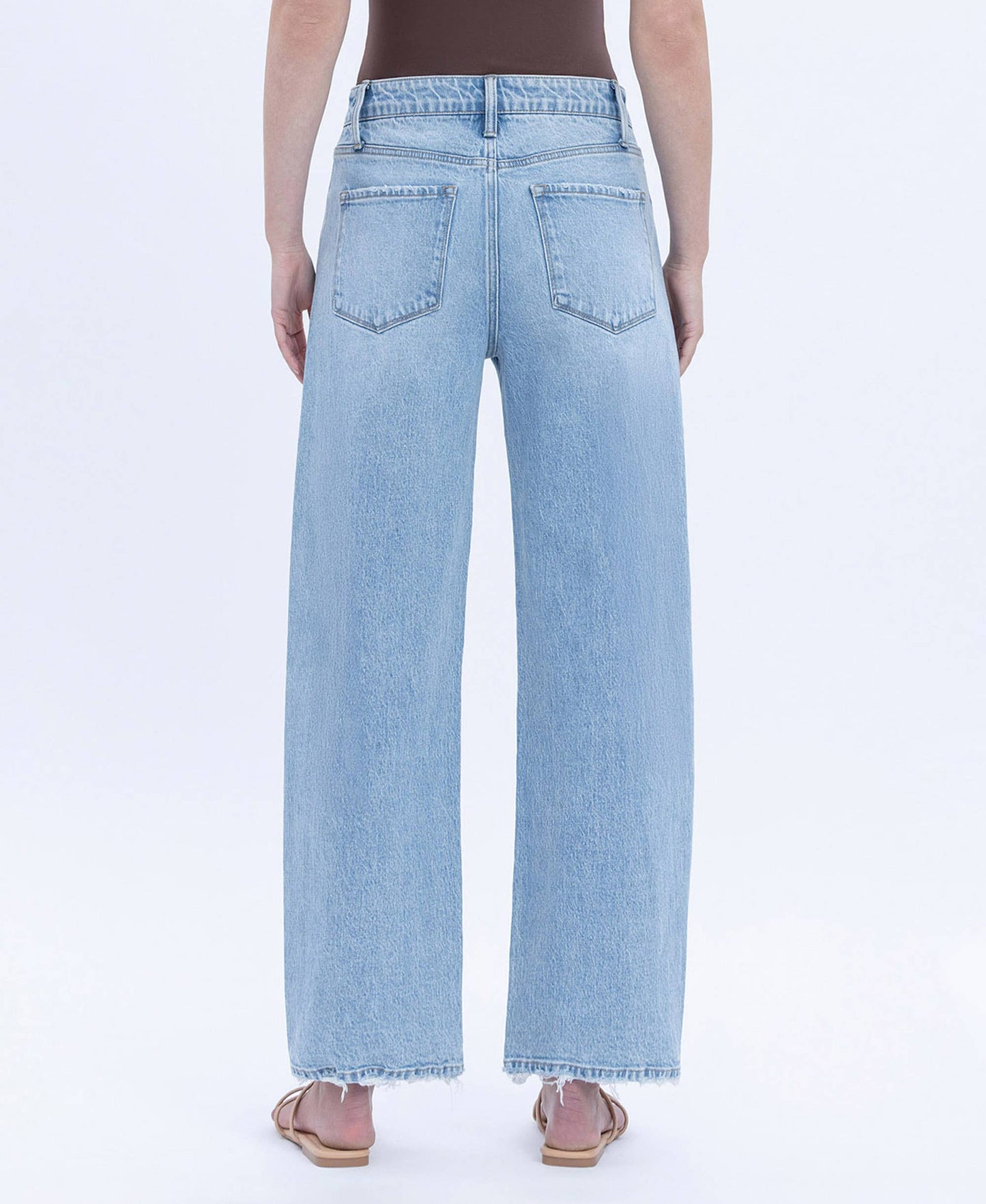 Light Wash Barrel Jean