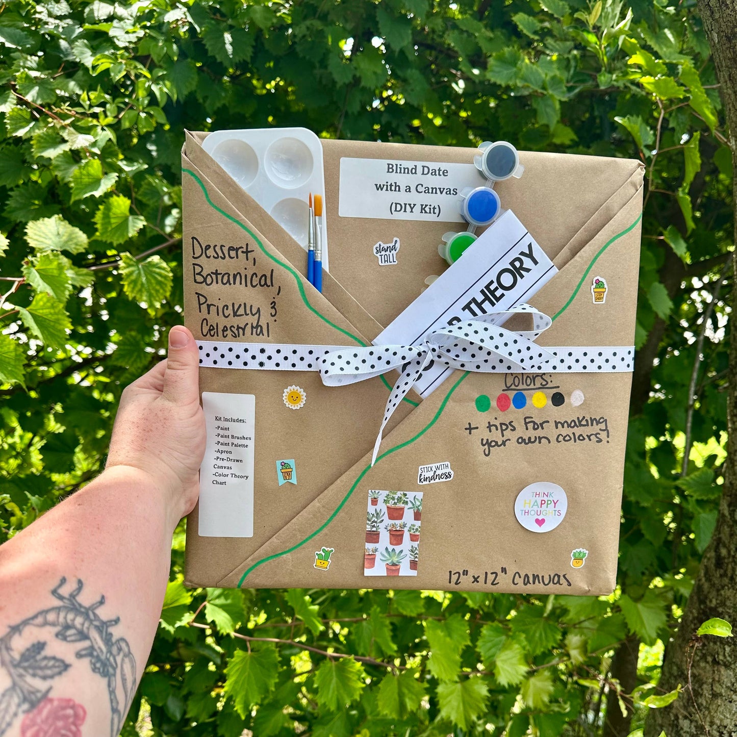 Blind Date with a Canvas- Desert Themed