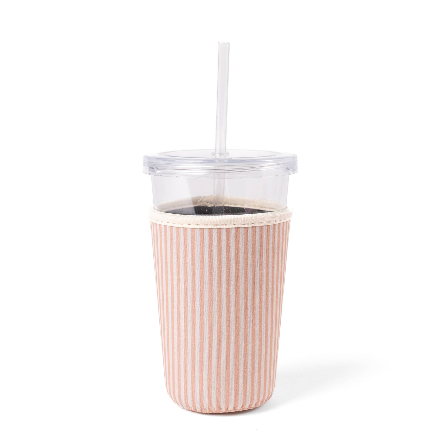 Latte Stripes Drink Sleeve- Fits S/M