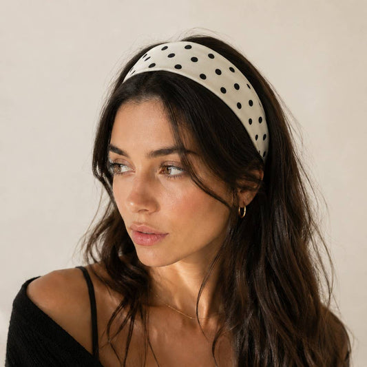 Gingham & Polka Dot Headband