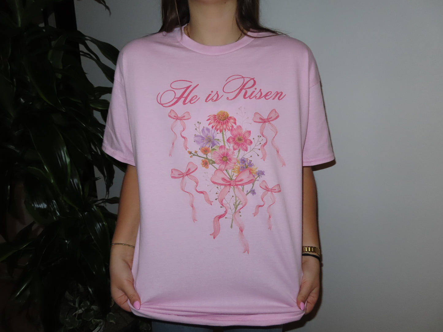 He is Risen tee