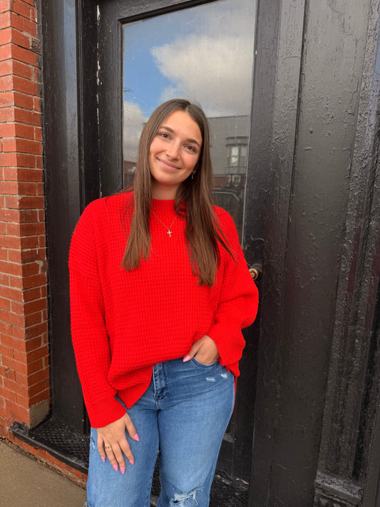 Valentines Red Sweater