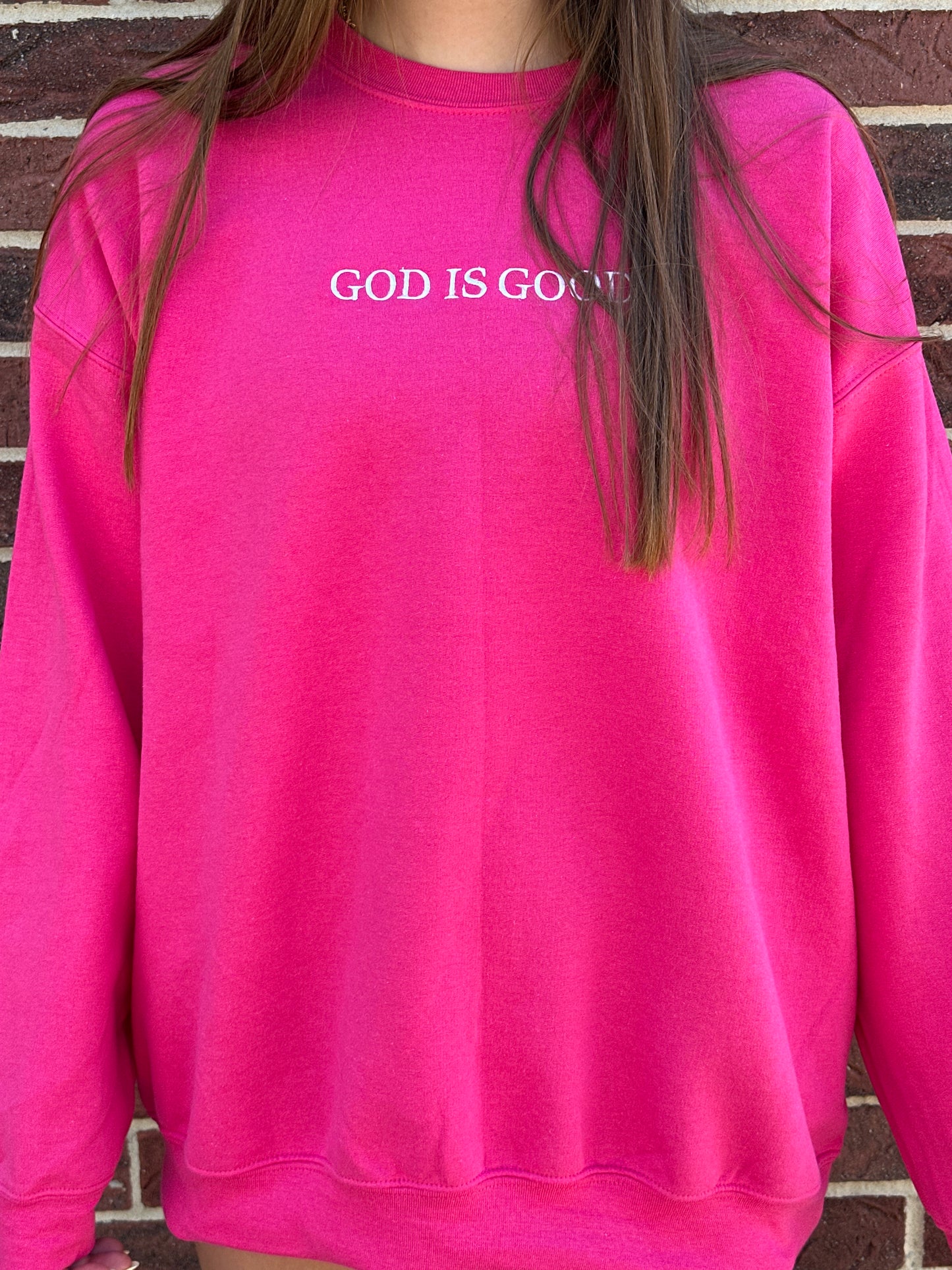 God is good crewneck