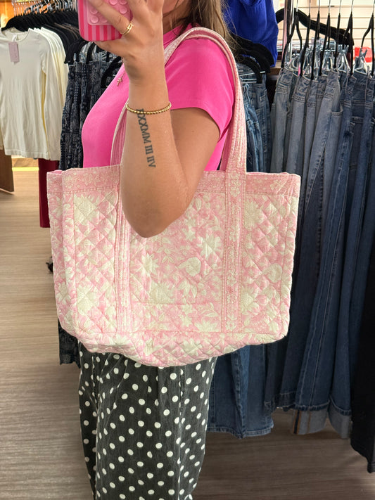 Baby Pink Tote