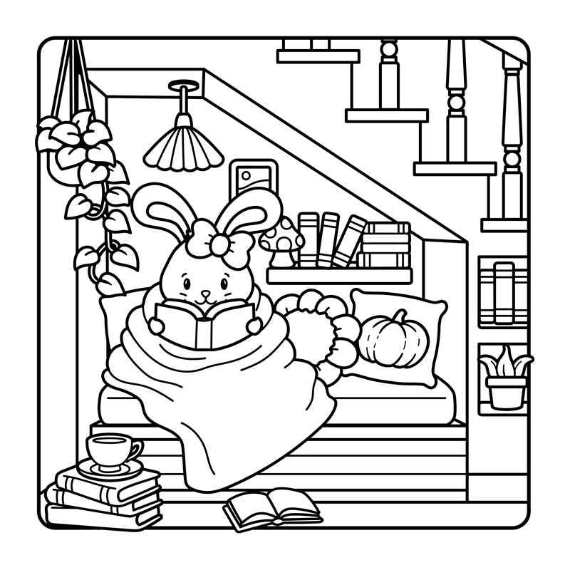 Fall Coloring Book