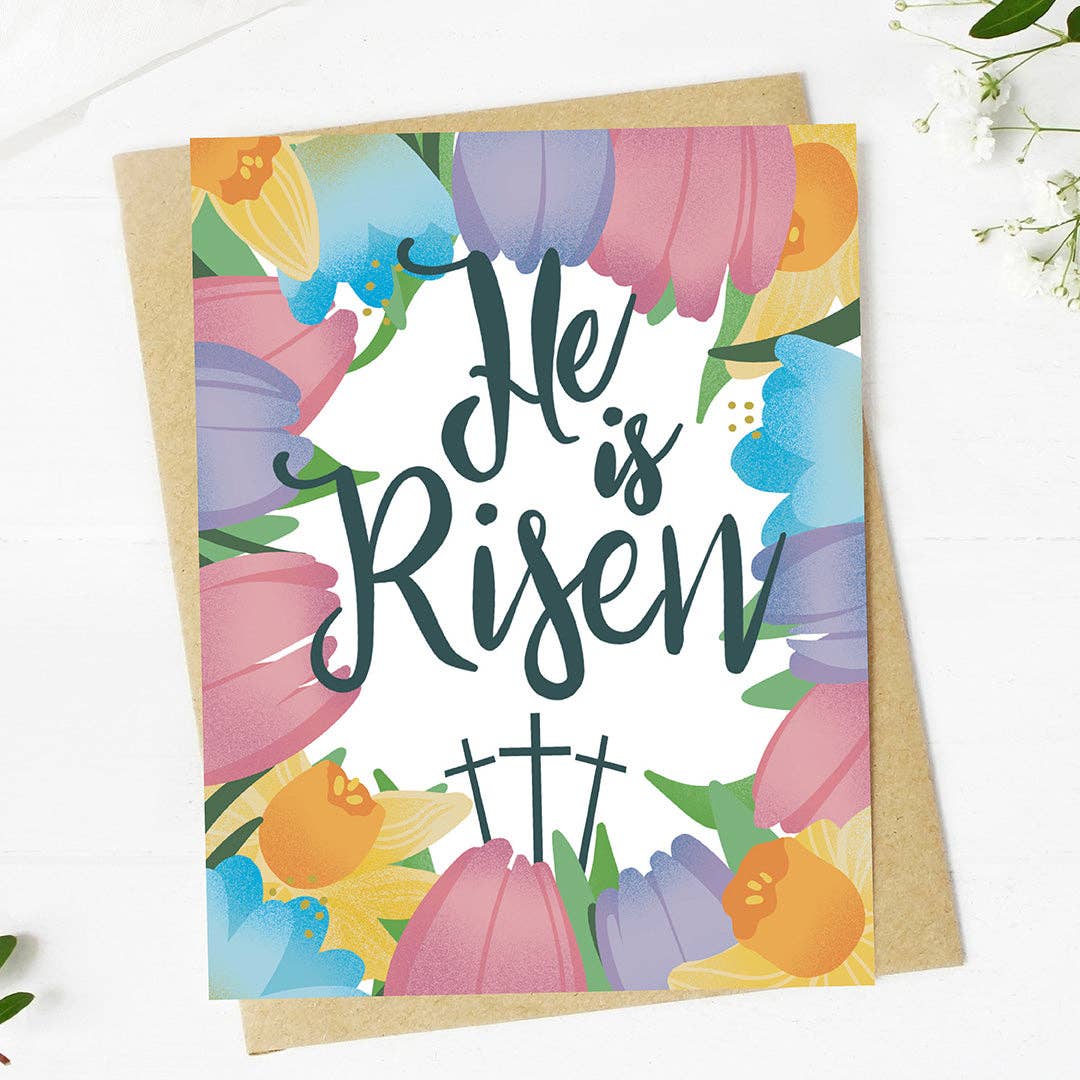 "He is Risen" Card