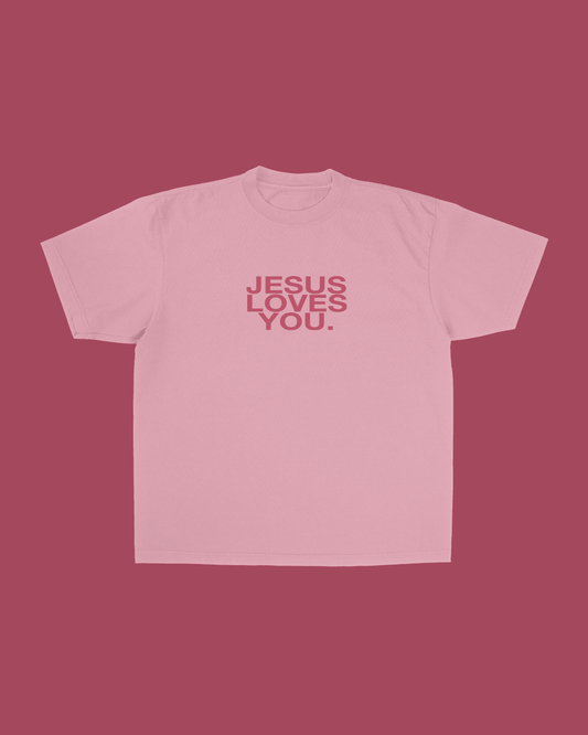 Pink Jesus Loves YOU