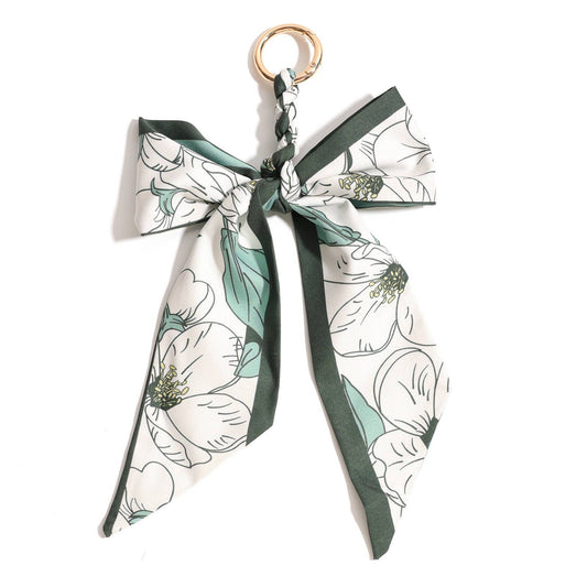 Bow Scarf Bag Charm