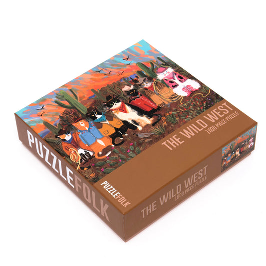 The Wild West 1000 Puzzle