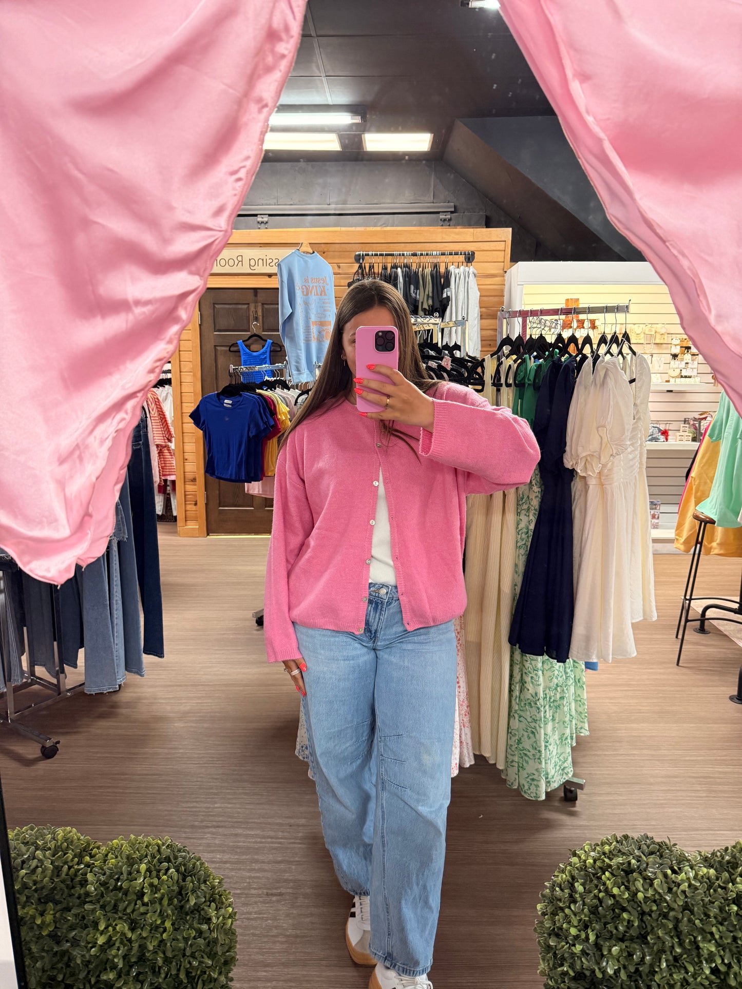 Pretty in Pink Cardigan