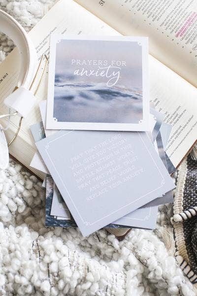 Prayers For Anxiety Card Set