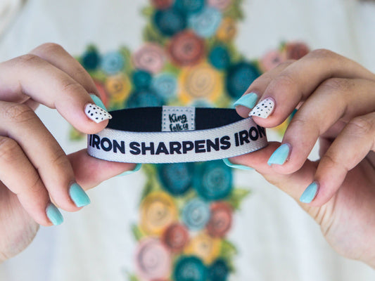 Iron Sharpens Iron Men's Bracelet