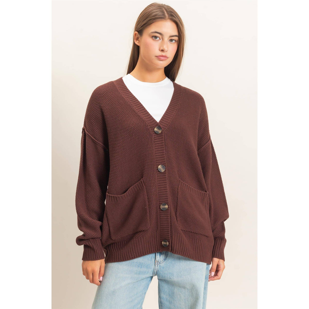 Brown Cardigan