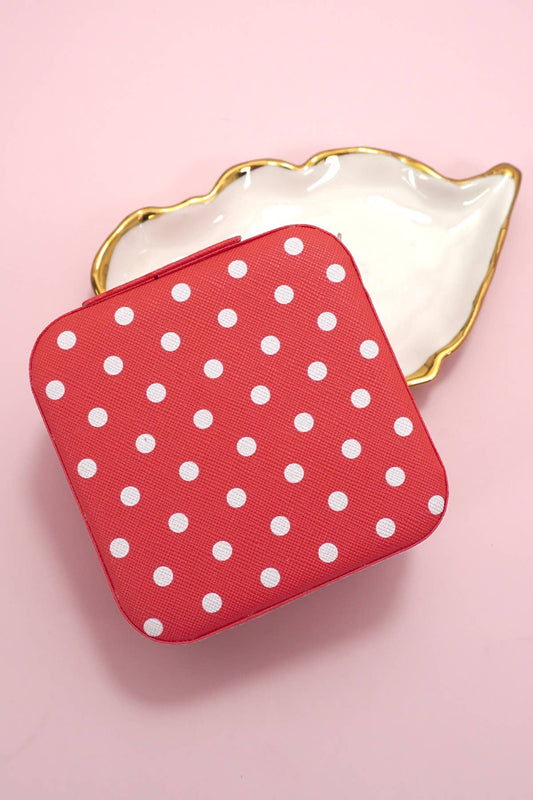 Travel jewelry case