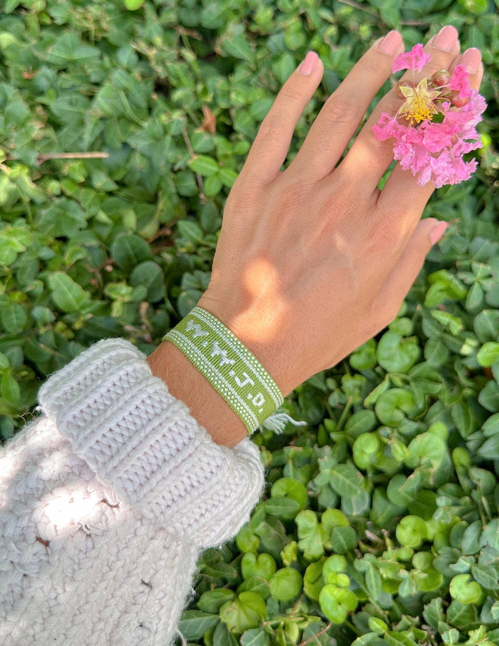 Green WWJD Bracelet