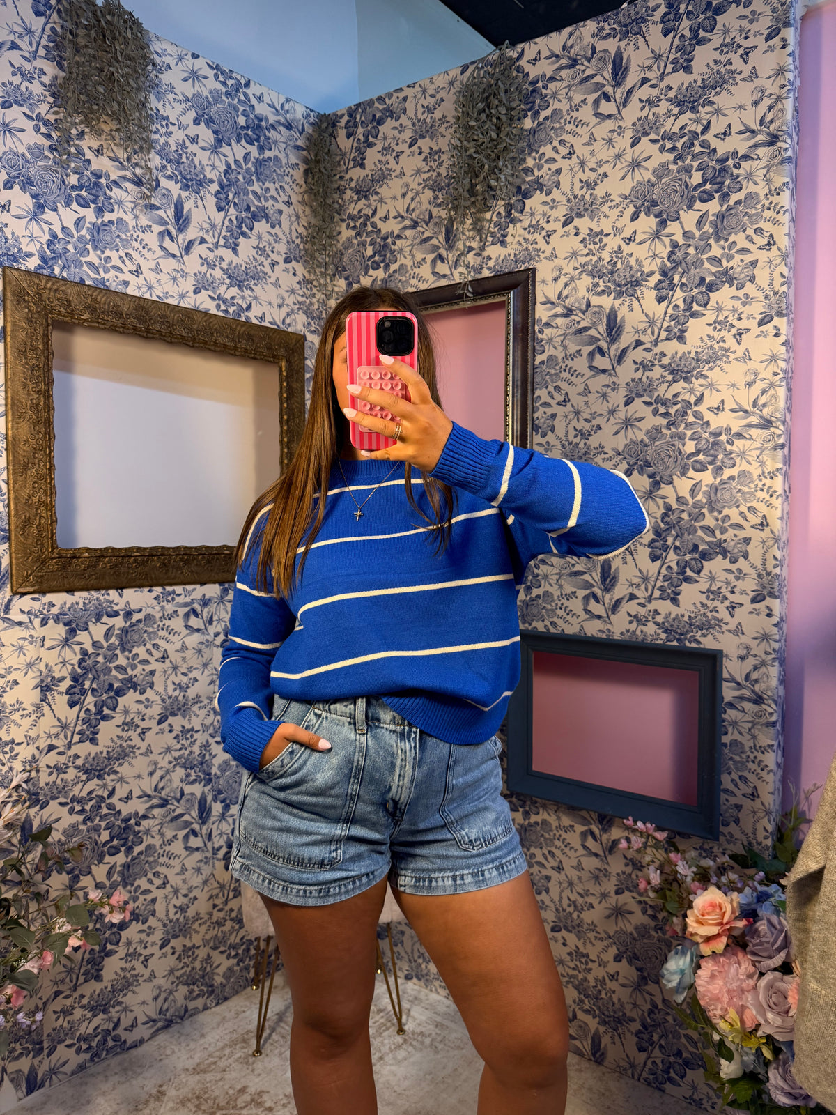 Cobalt Blue Sweater