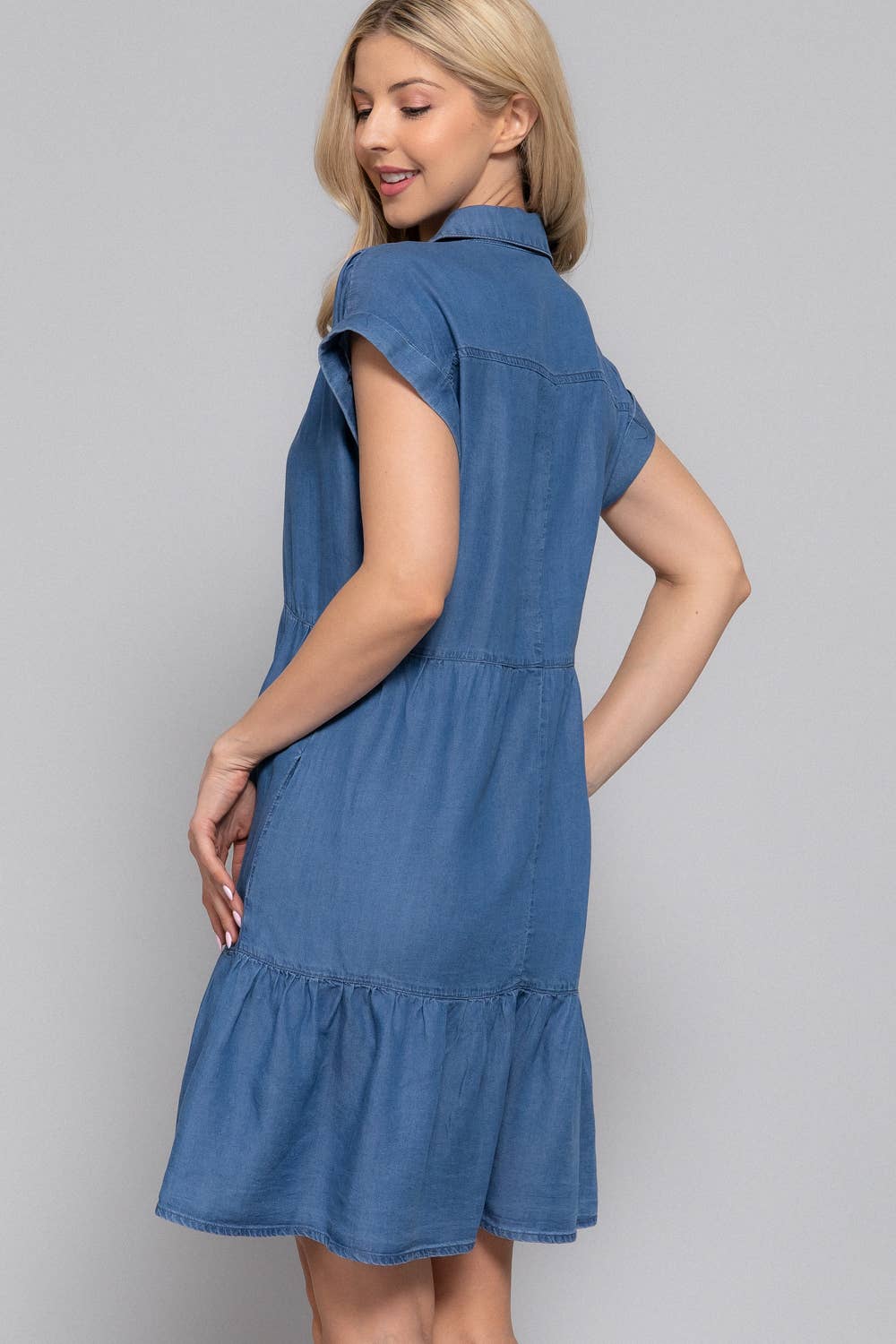Ruffled Mini Dress