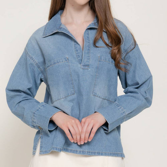 Denim Top