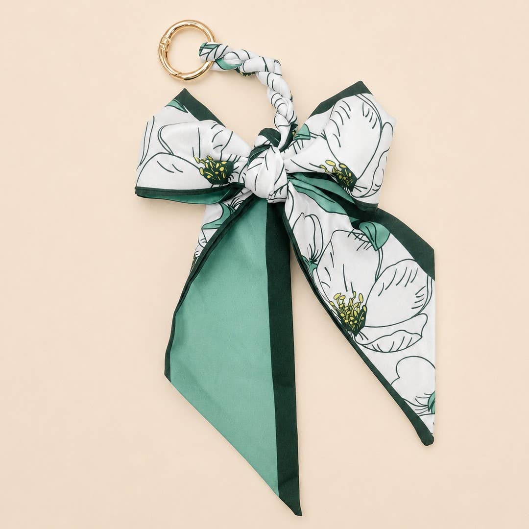 Bow Scarf Bag Charm