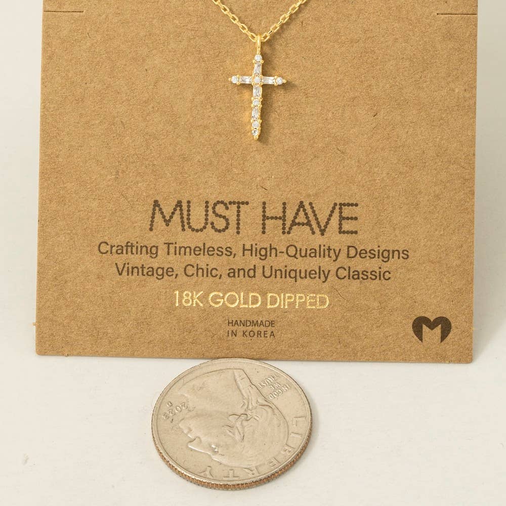 Cross Pendant Necklace