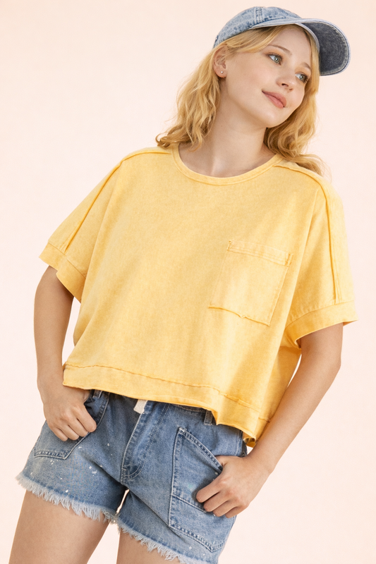 Butter Pocket Top