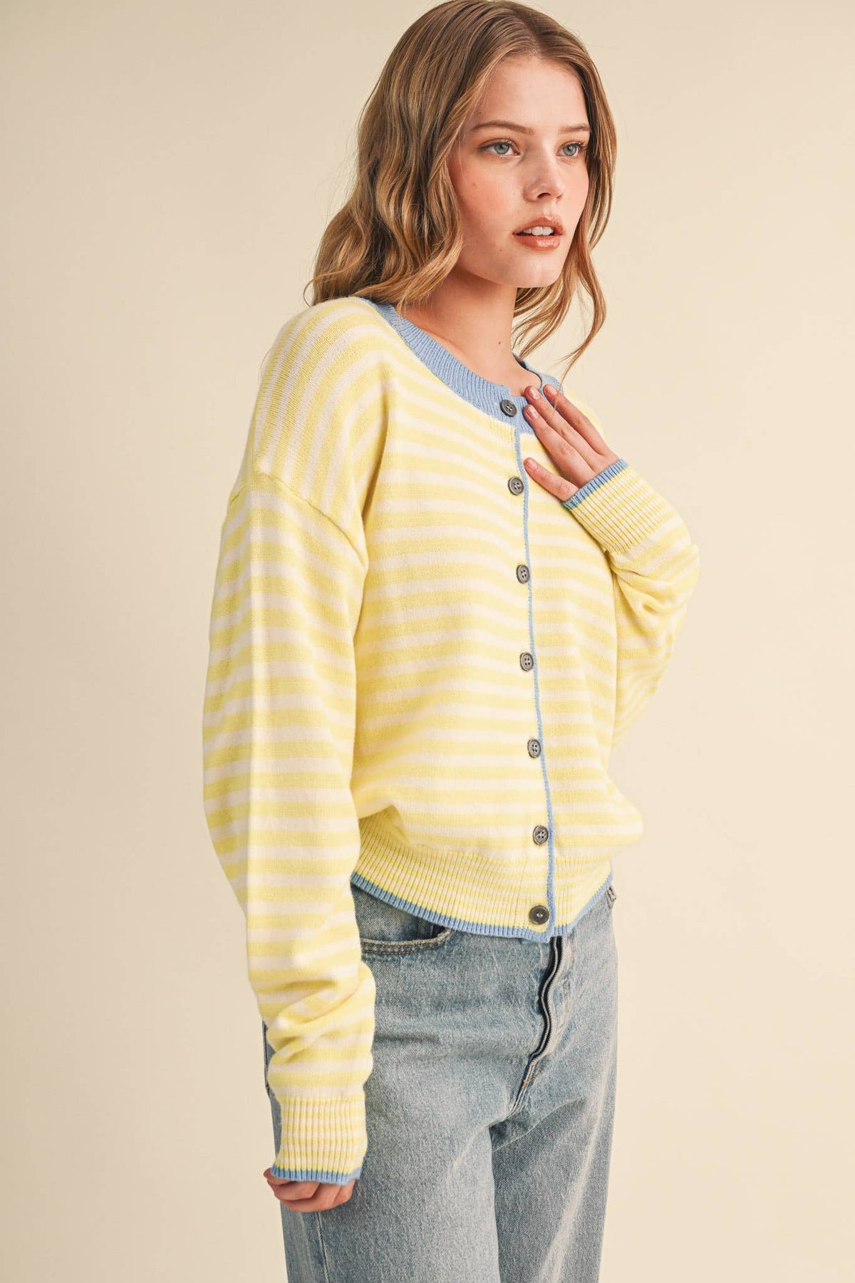 Blueberry Lemon Sweater