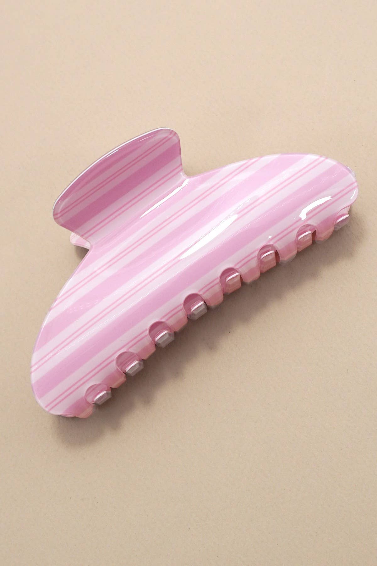 Stripe Claw Clip