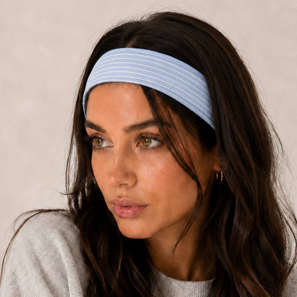 Stripe & Floral Headband
