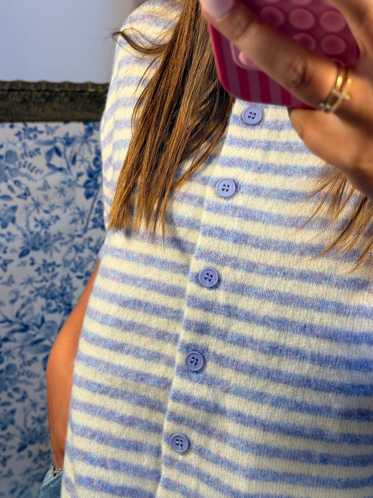 Cotton Candy Stripe Top