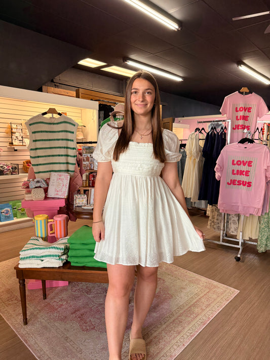 Puff Sleeve Dress