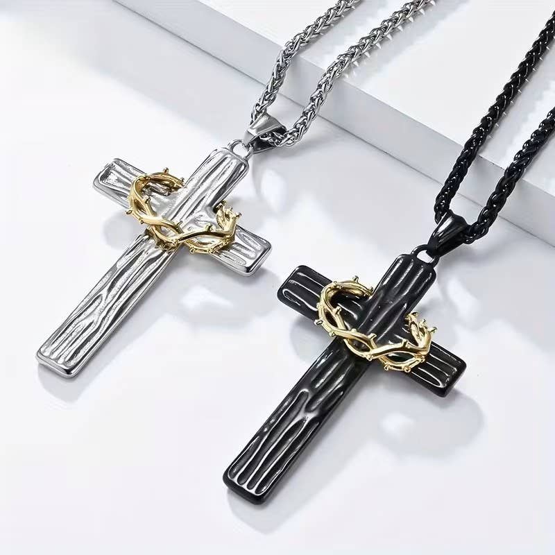 Crown of Thorns Necklace Mens