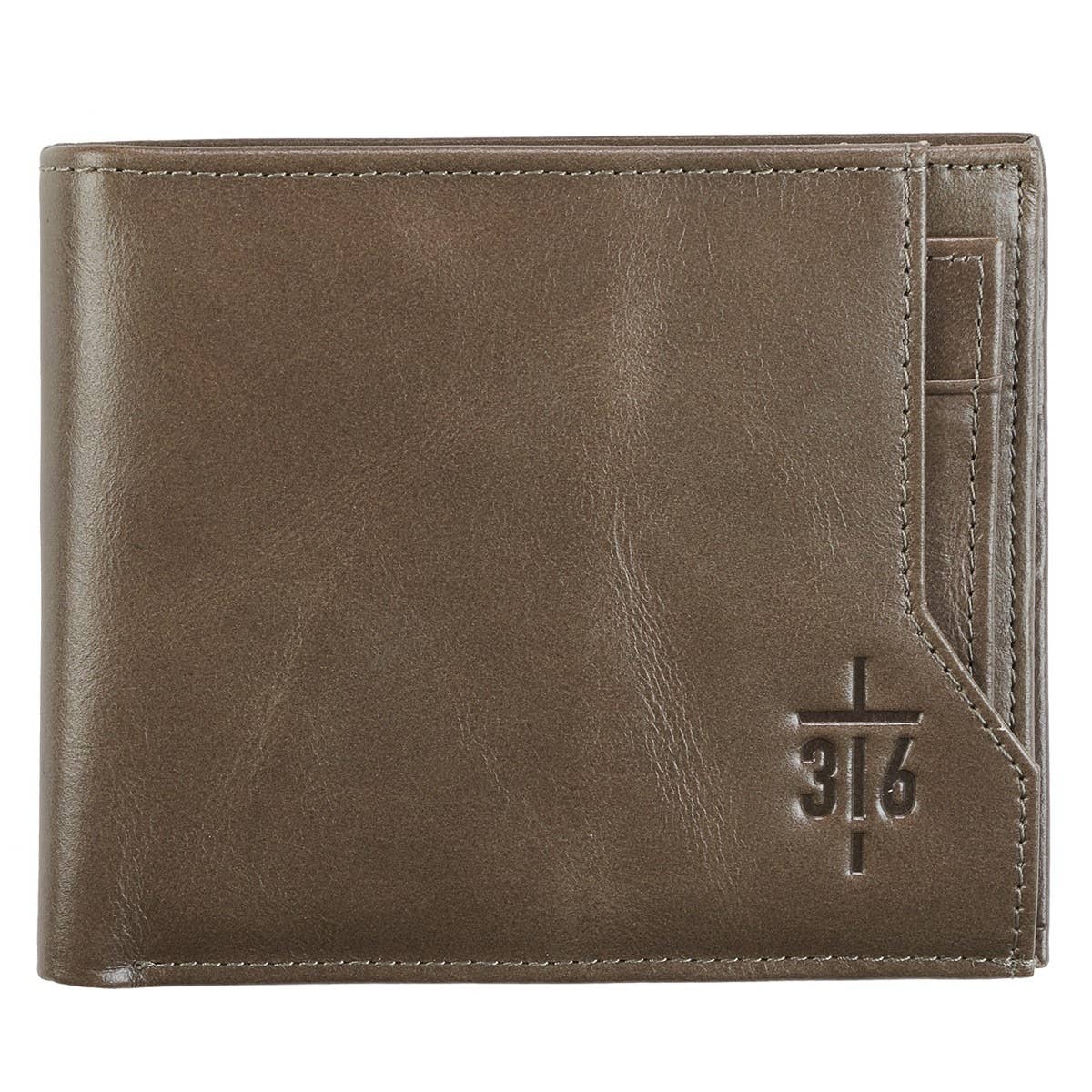 Mens Wallet John 3:16