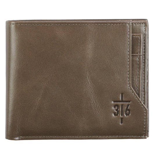 Mens Wallet John 3:16