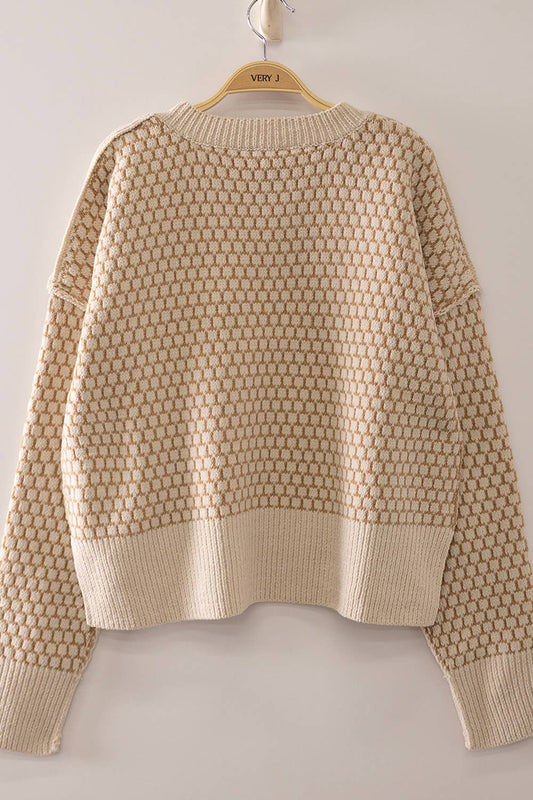Geometric Sweater