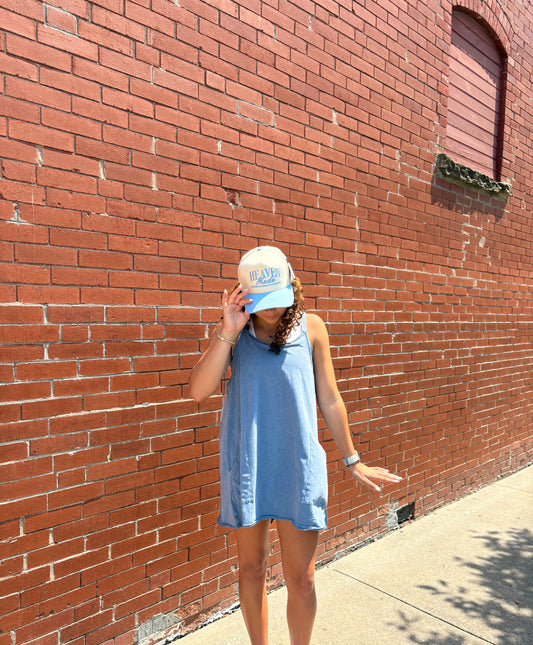 Mineral Washed Dress