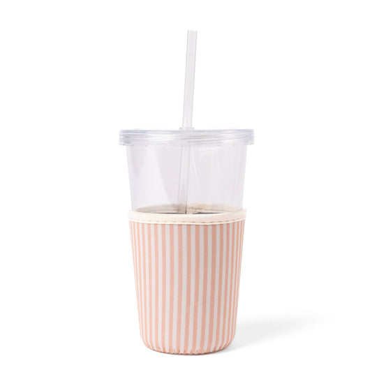 Latte Stripes Drink Sleeve- Fits S/M