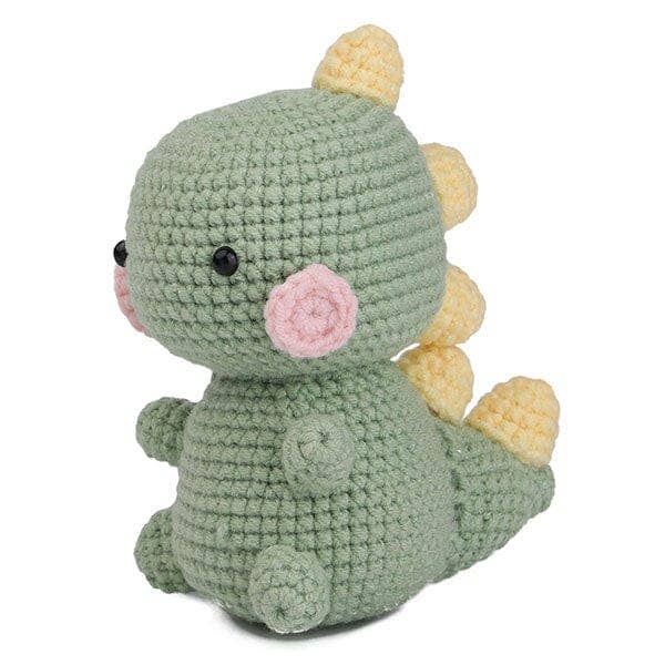 Mini Crochet Kit- Noah the Dinosaur
