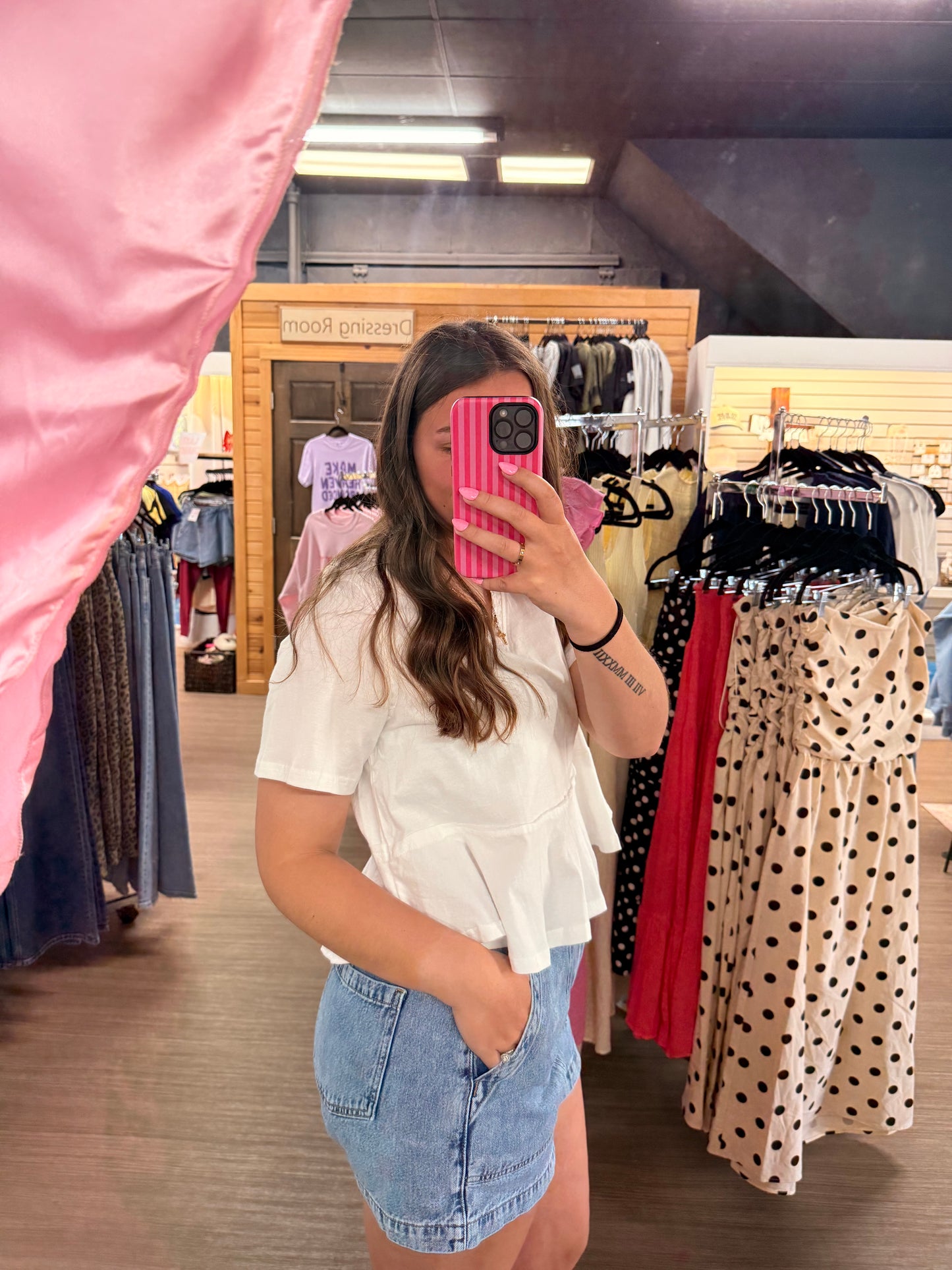 Lace Trim Top