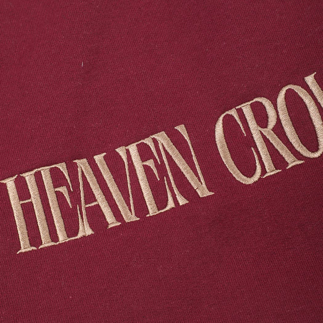 Embroidered Make Heaven Crowded