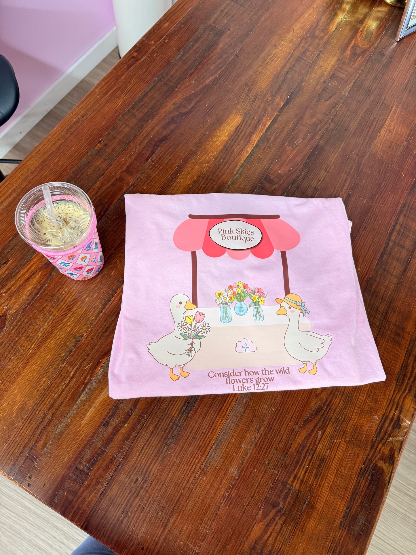 Pink Skies Spring Tee