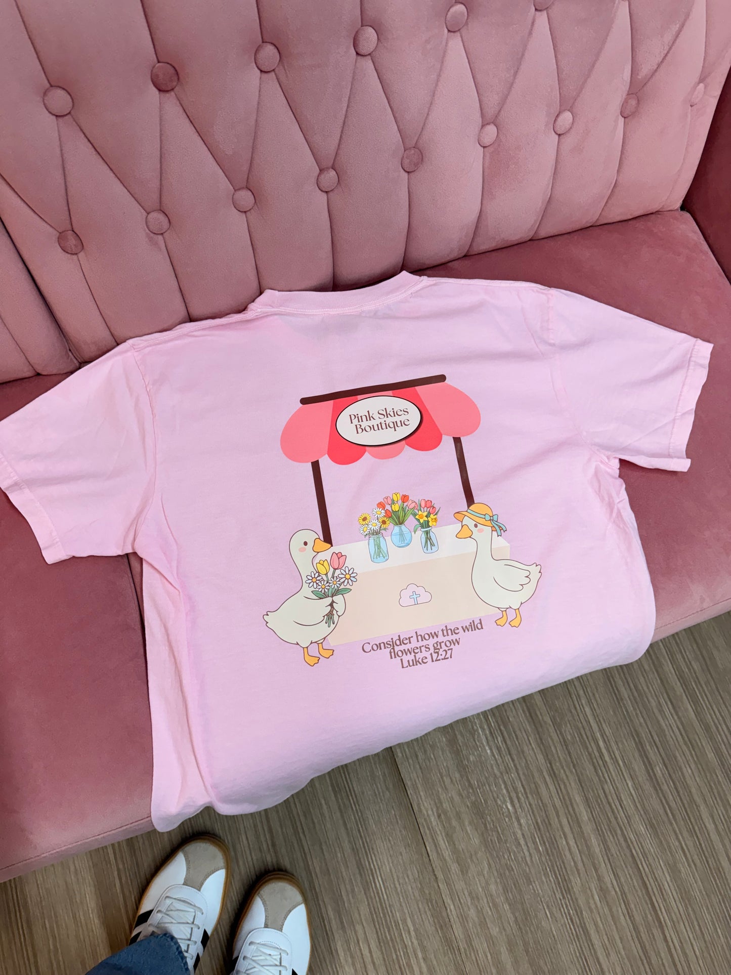 Pink Skies Spring Tee