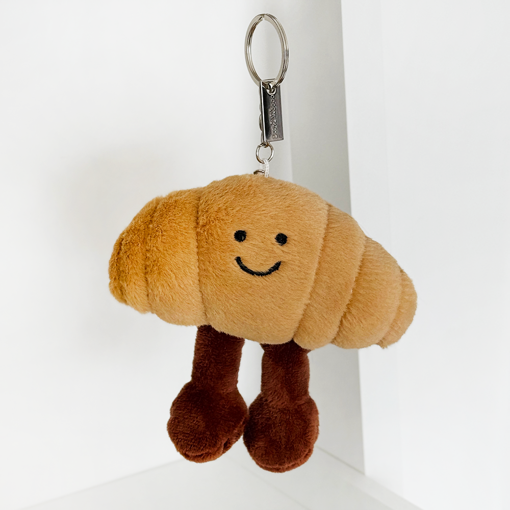 Croissant Bag Charm 