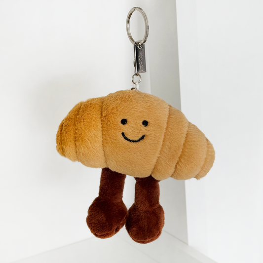 Croissant Bag Charm 